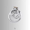 CC24 chastity cage paired with a standard flat ring