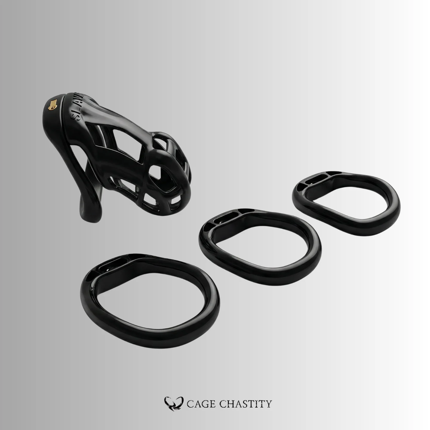 Black Slave Cobra Chastity Cage – Tight Fit