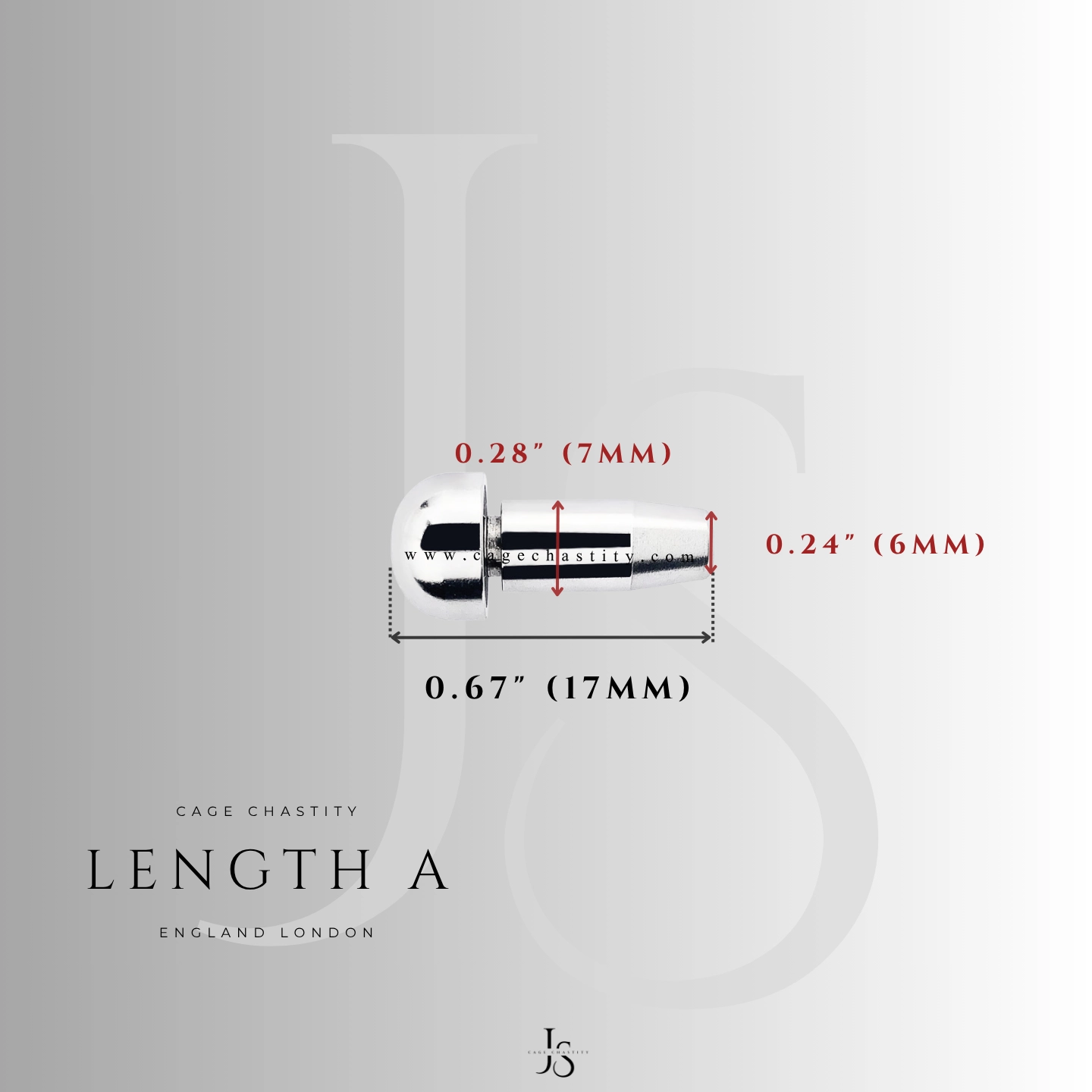 Stainless Steel Urethral Plug – 5 Sizes