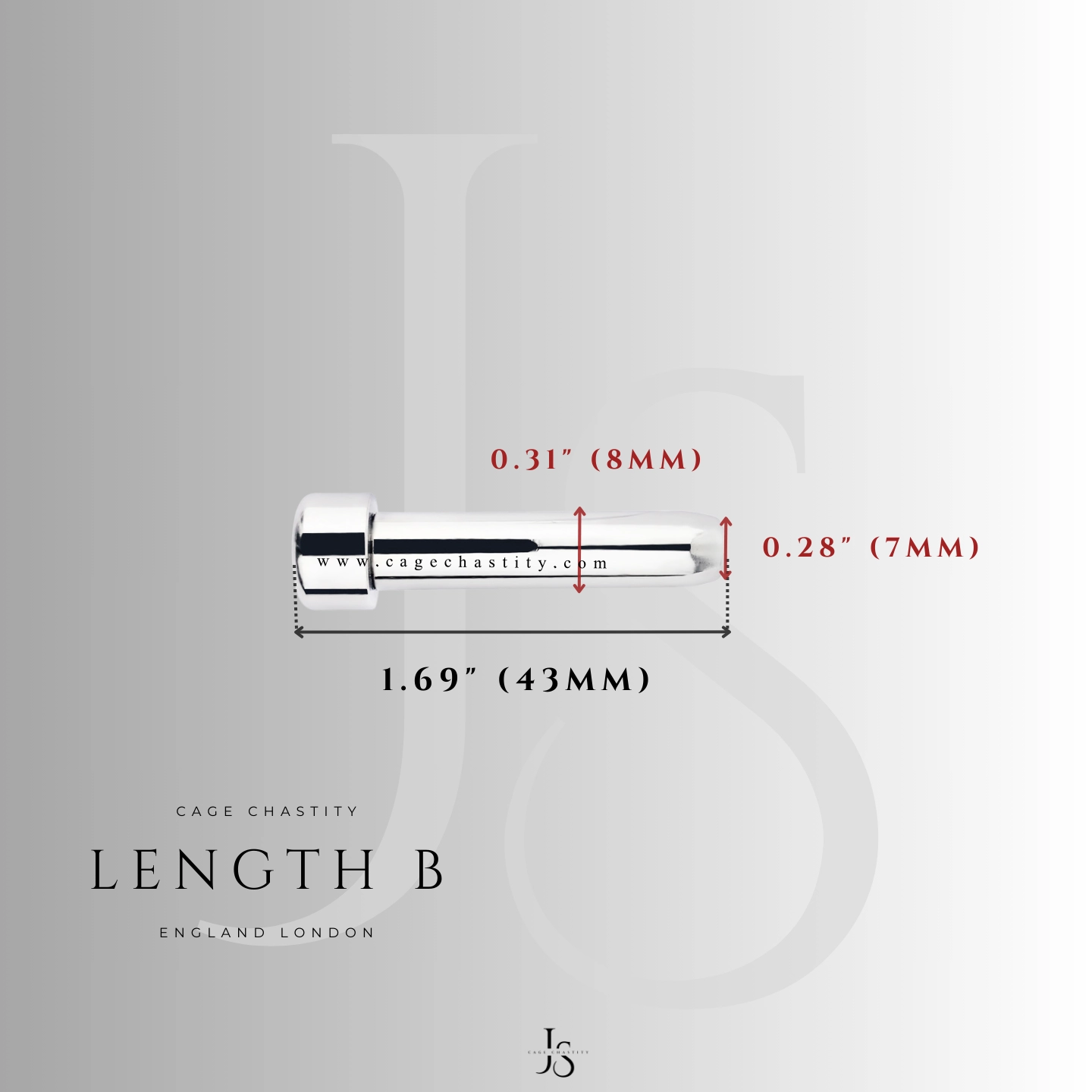 Stainless Steel Urethral Plug – 5 Sizes