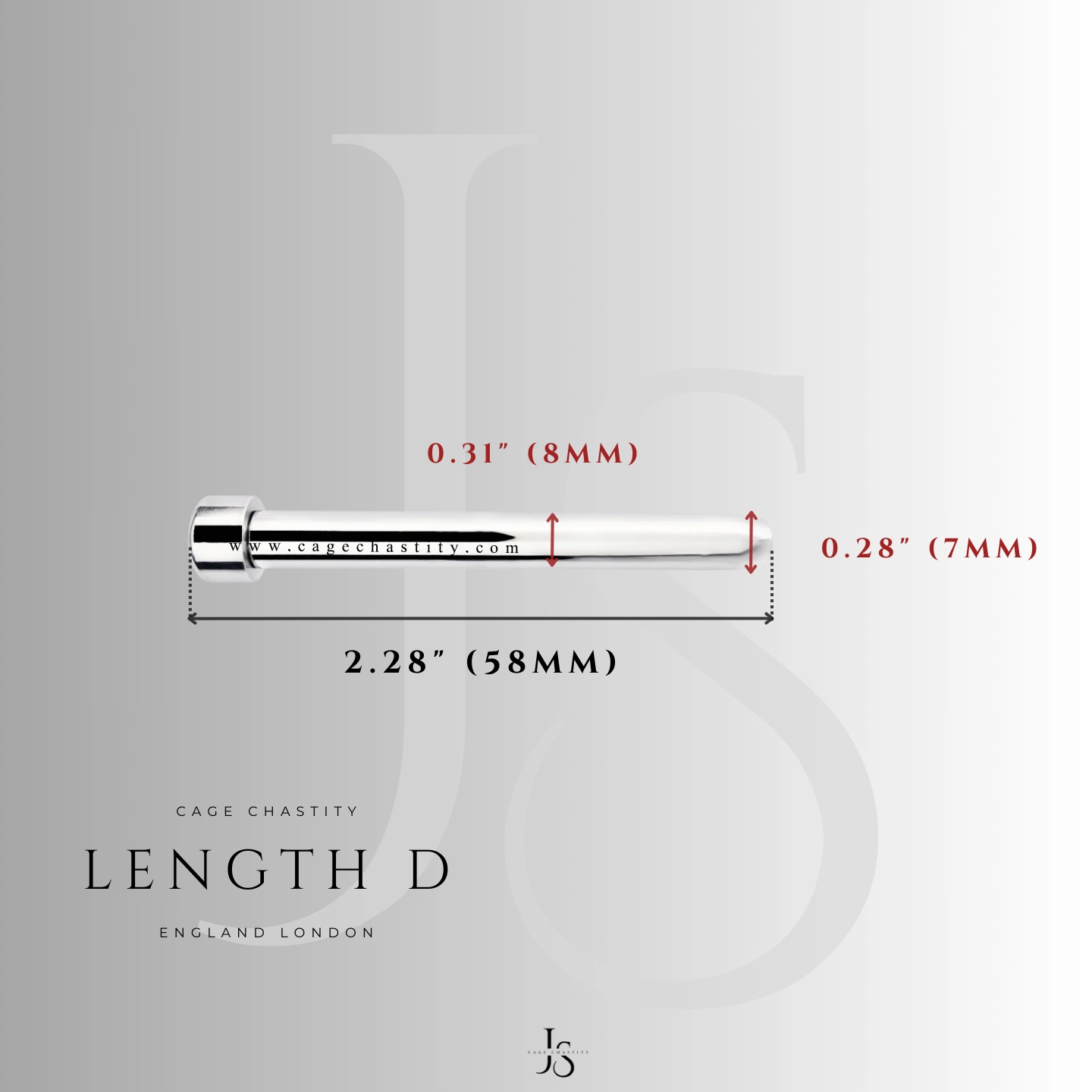 Stainless Steel Urethral Plug – 5 Sizes