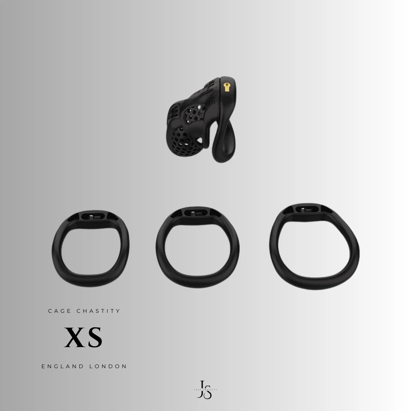 xs size black cage