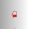 red plastic seal