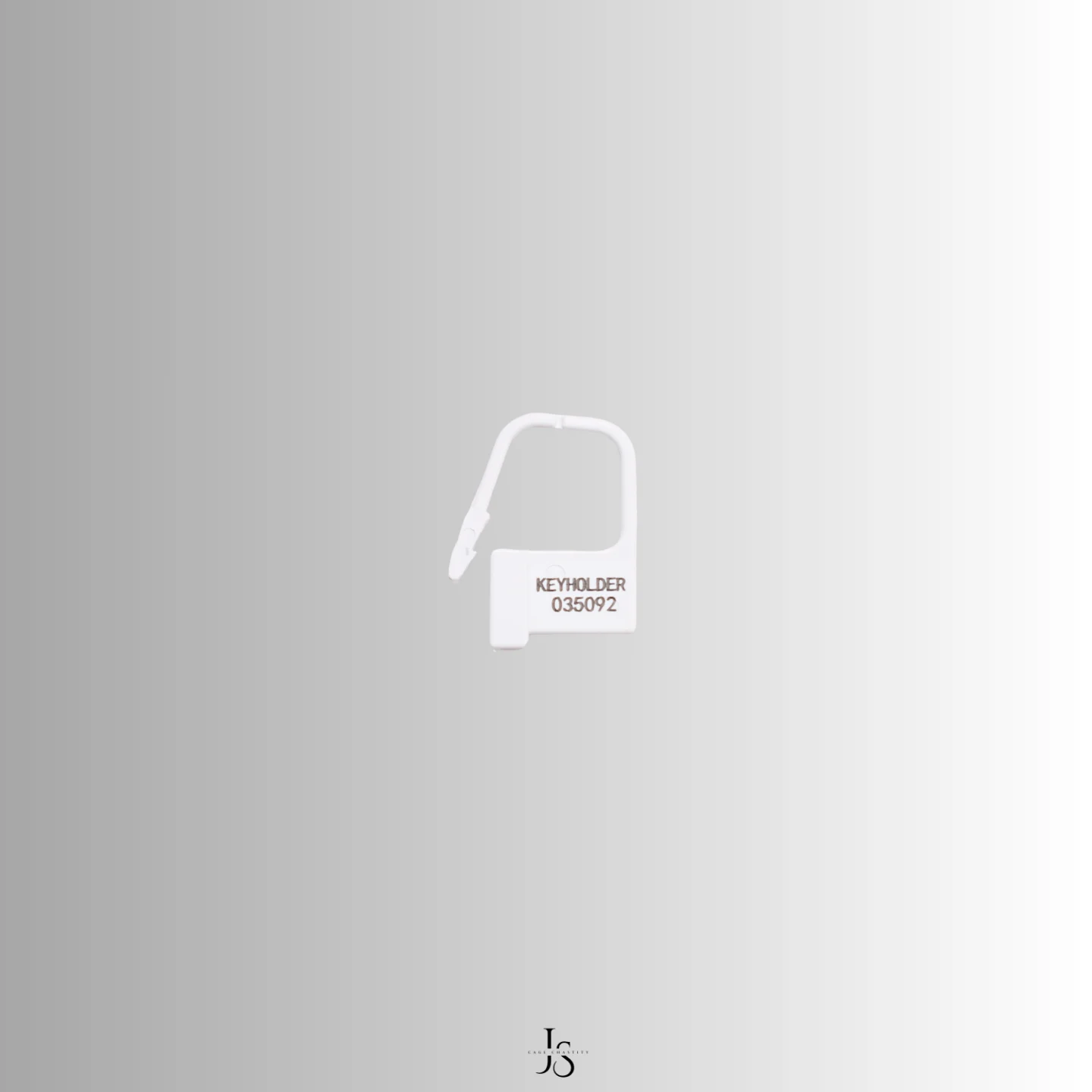 white plastic seal
