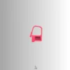 pink plastic seal