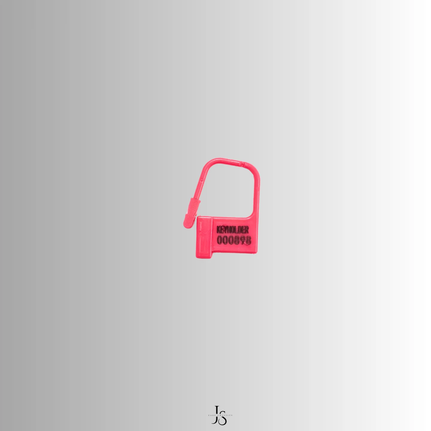 pink plastic seal