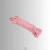 pink rope with metal