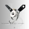 Soft Leather Leash Strap with Buckle Loop