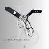 Soft Leather Leash Strap with Buckle Loop