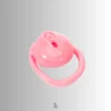 Pink Pussy Chastity Cage