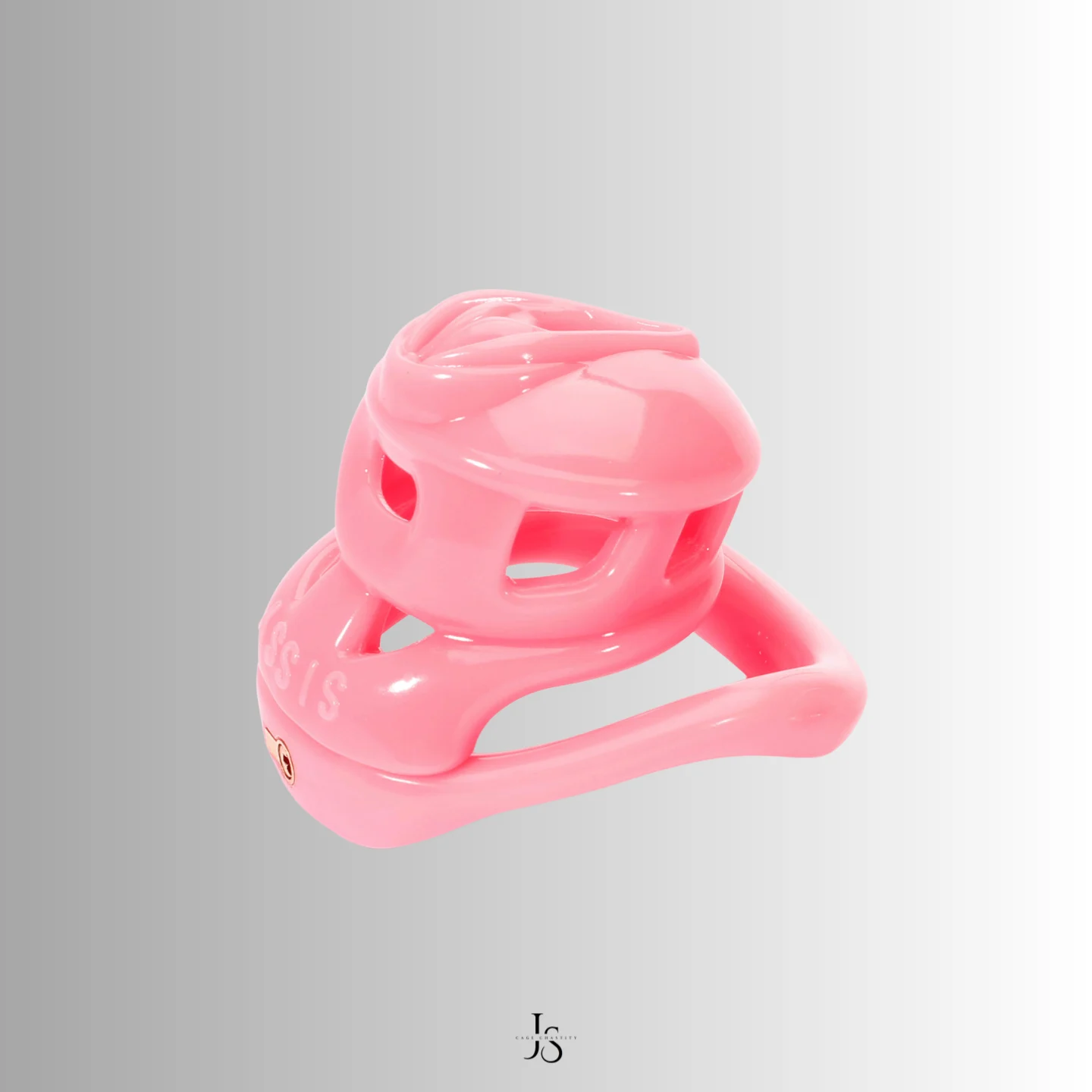Pink Pussy Chastity Cage