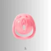 Pink Pussy Chastity Cage