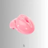 Pink Pussy Chastity Cage