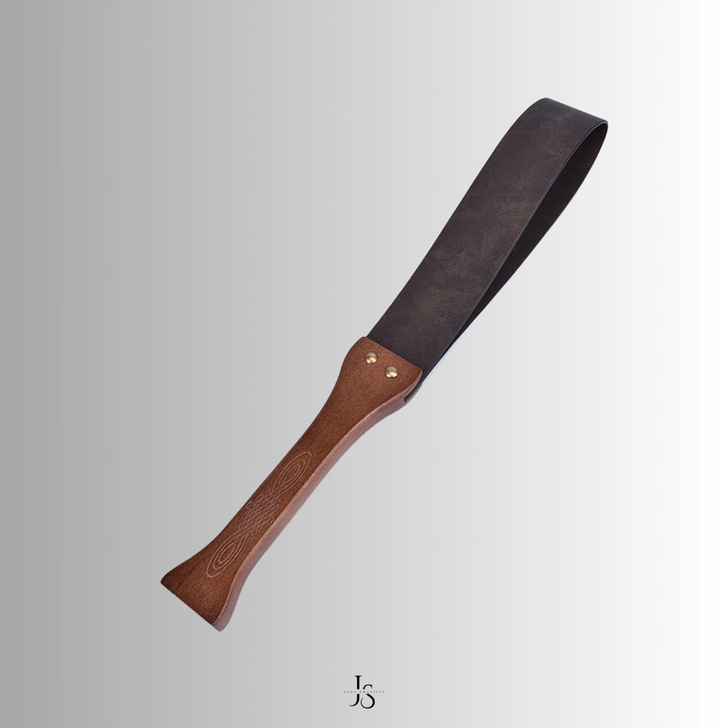 Loop structure of the strap viewed from the side, showing folded form
