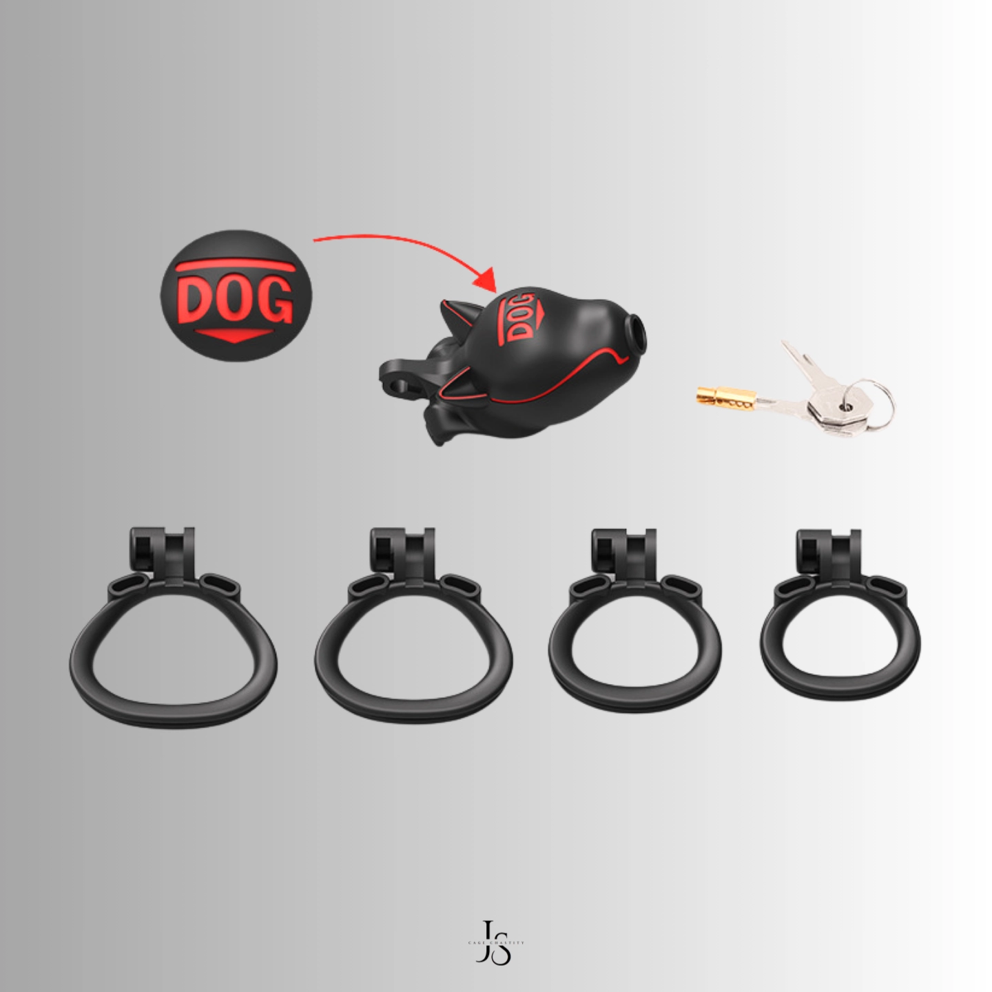 black version with four rings