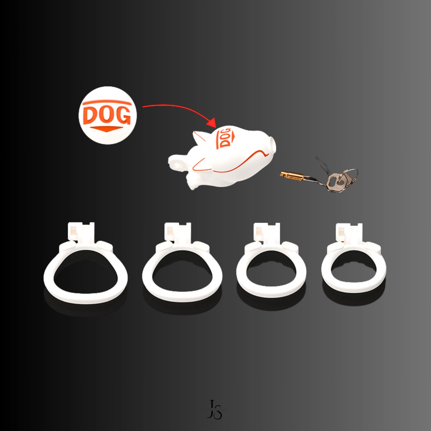 white version with four rings