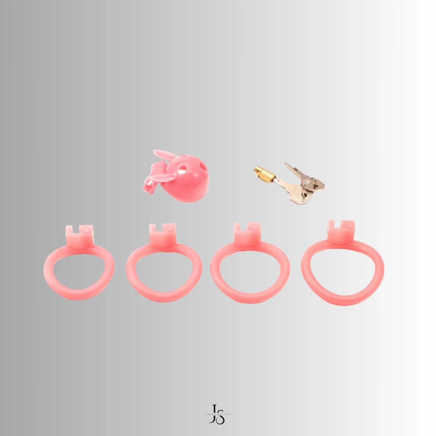 rings and lock and keys of the cage set