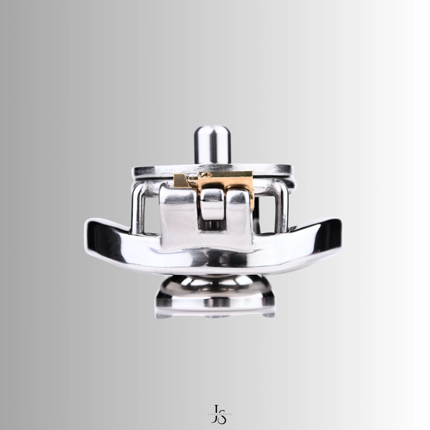 the top view of the whole cage, the barrel lock is clear