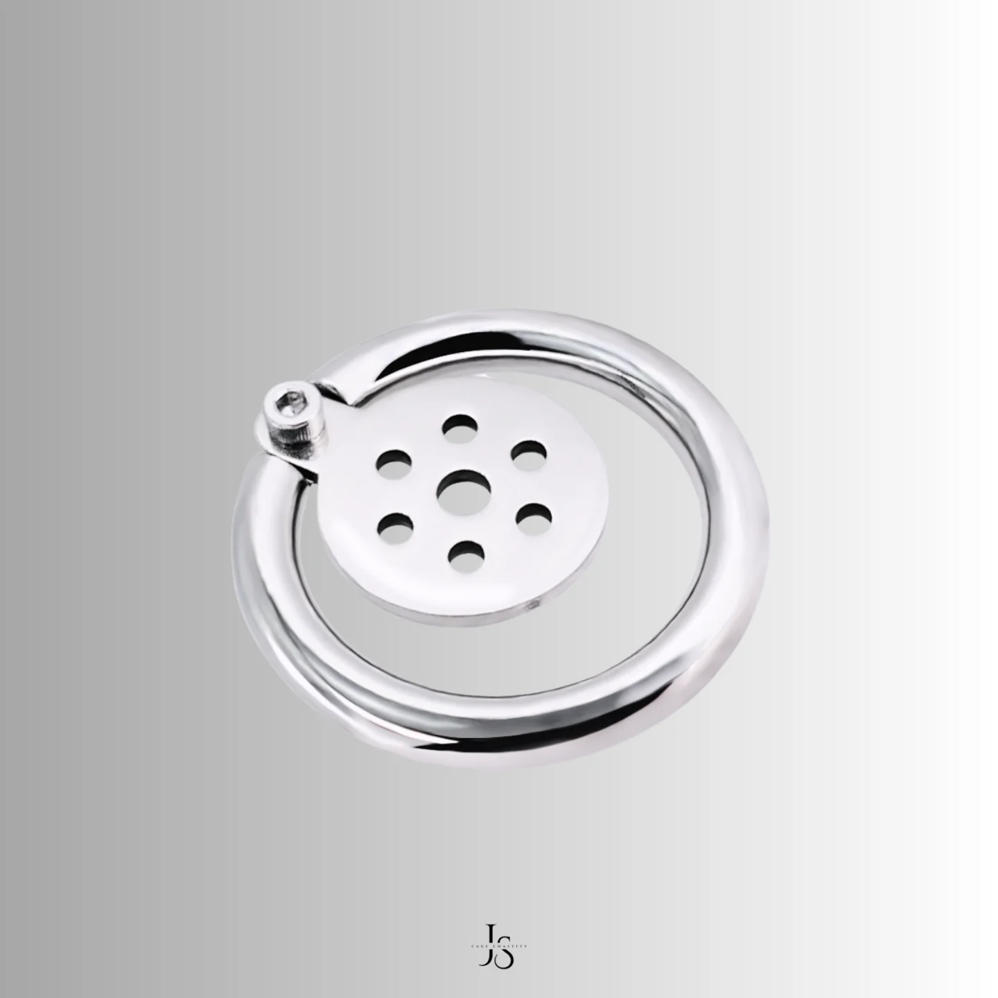 Steel rear view highlighting ring connection and stability