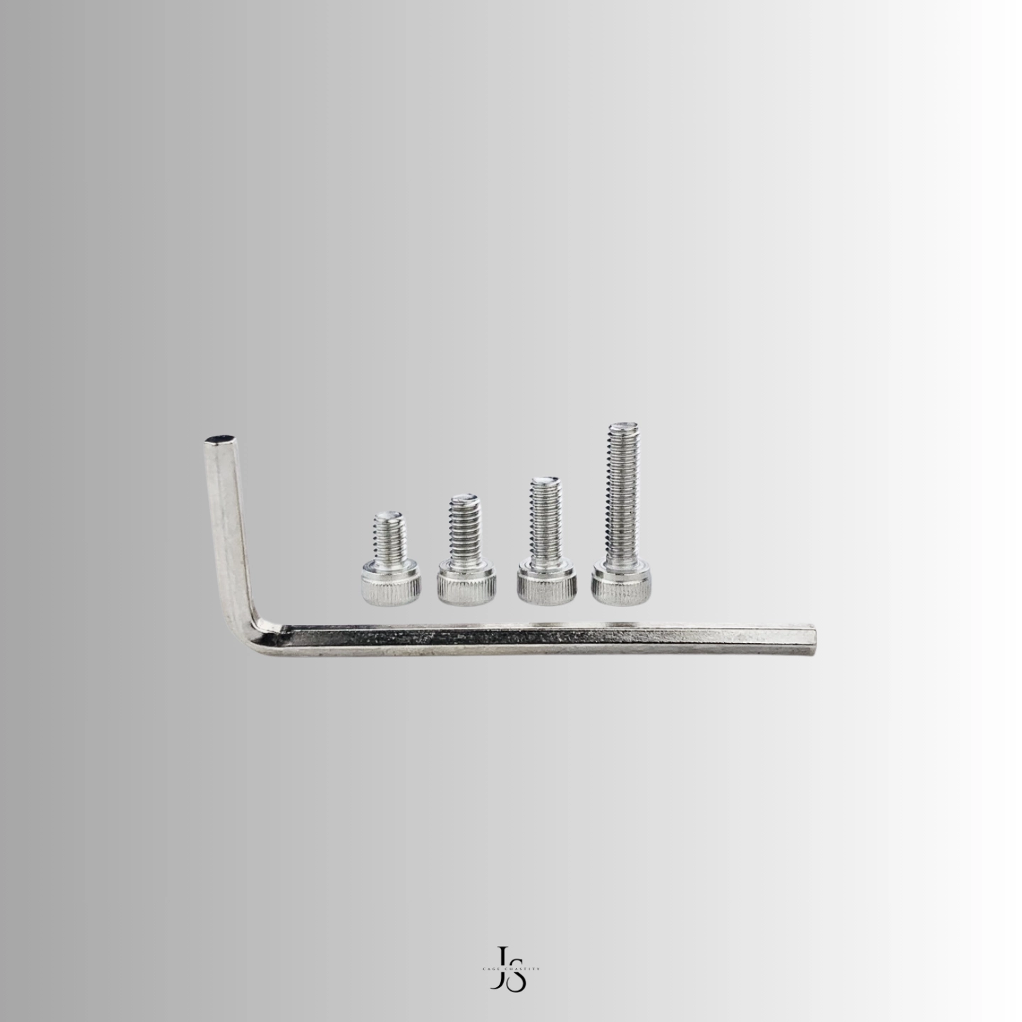 short hex key with four screws