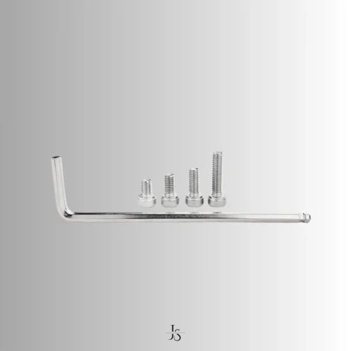 long hex key with four screws