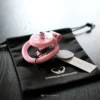 pink sissy inverted cage with u cap