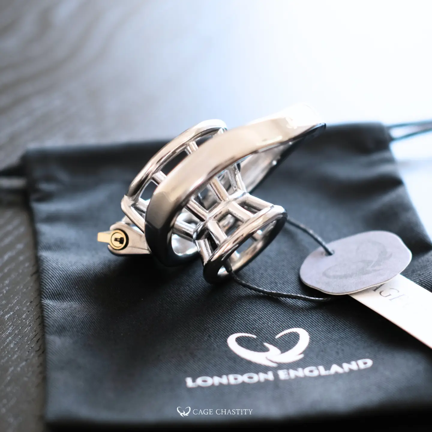 metal steel inverted chastity cage