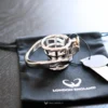 the arc ring is well polished reflecting the cc logo