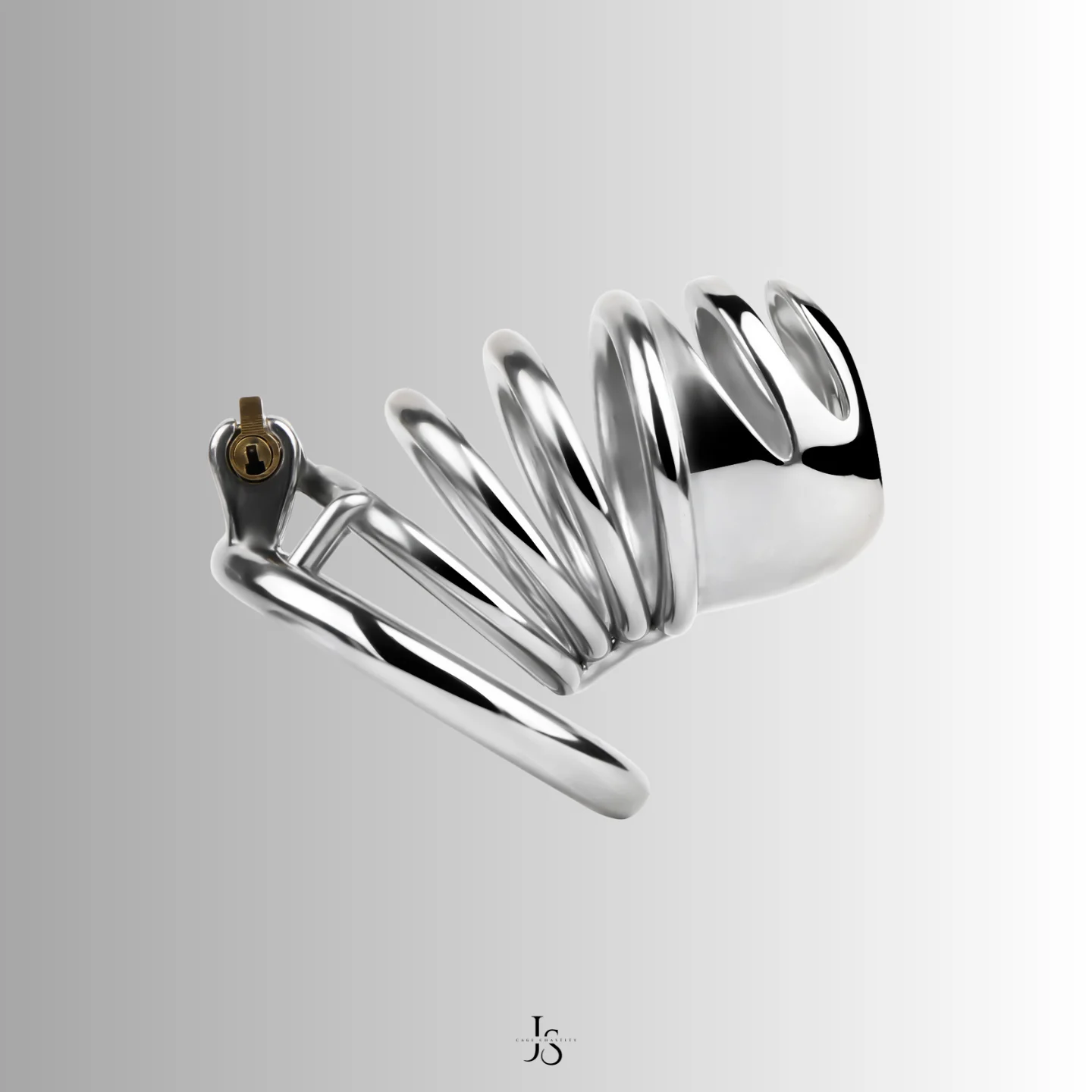 Ring and cage connection from side
