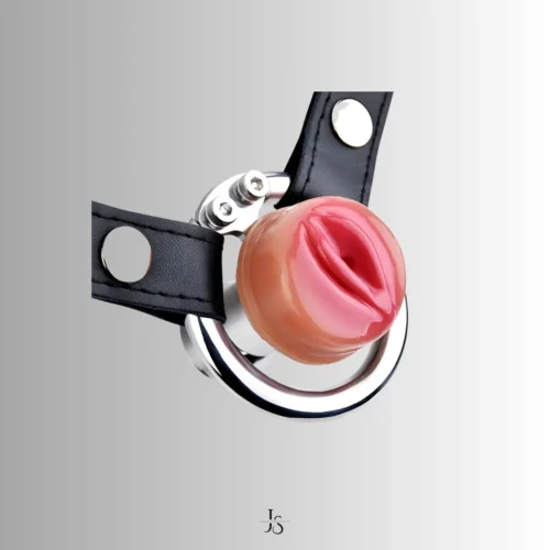 Soft-touch front view showing pussy attachment