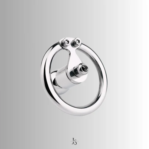 the front look of the cage, dual hex-screw lock