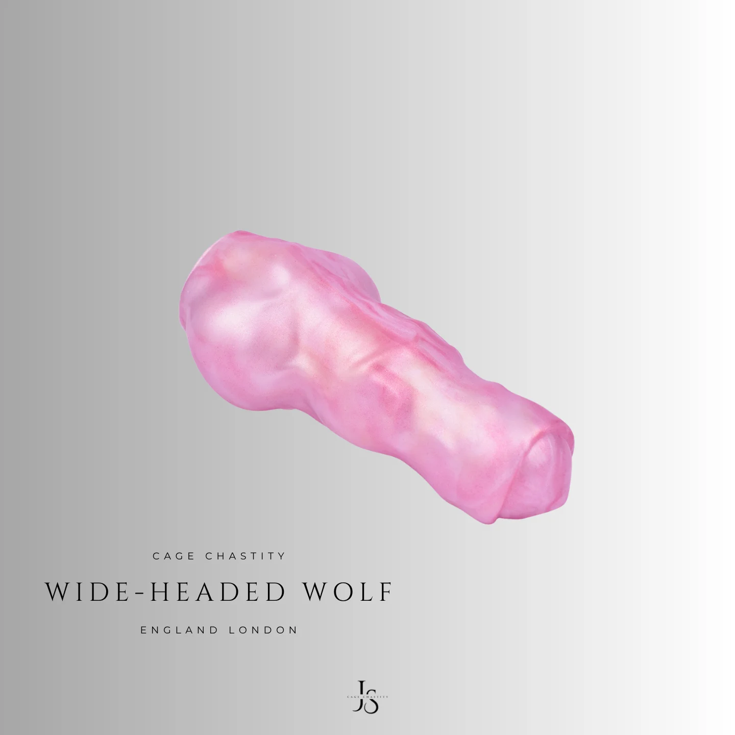 pink wide-headed wolf dildo