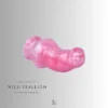 the curved body of the dildo