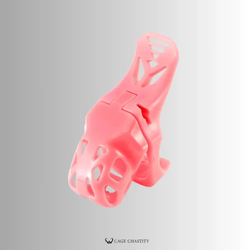 pink lift lock chastity cage