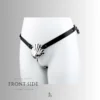the front side of the triple belt