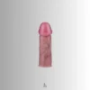 pink head of the fake penis
