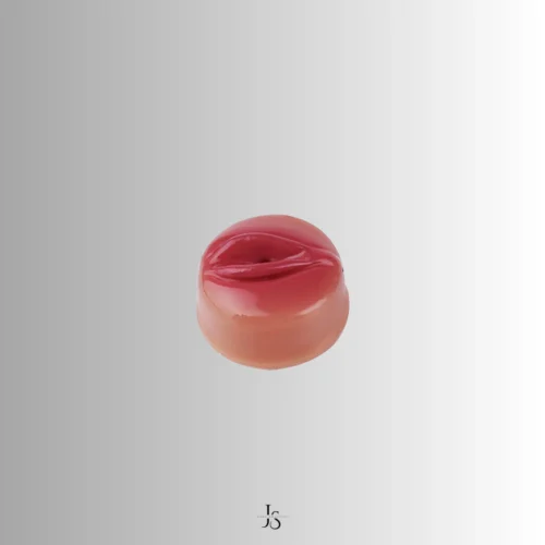 the pink color vulva