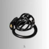 black ultralight open cage with big vertical bar