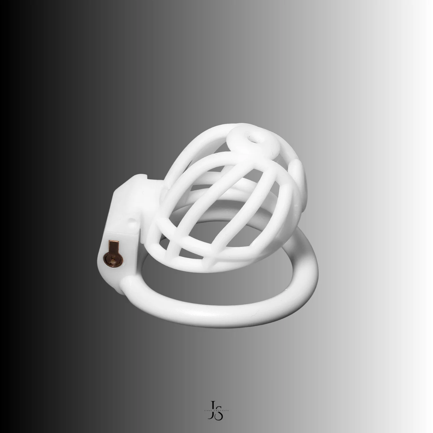 white cage head with barrel lock