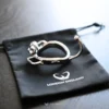 ball support ring with wearing holes