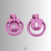 purple femboy chastity cages