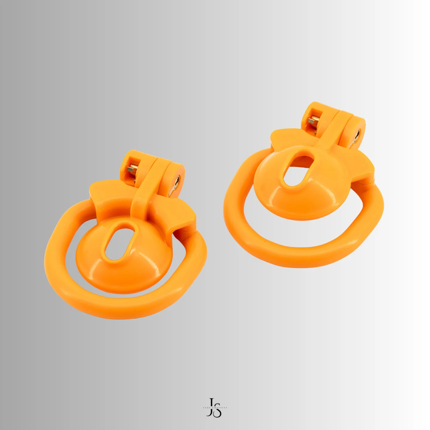 orange femboy chastity cages
