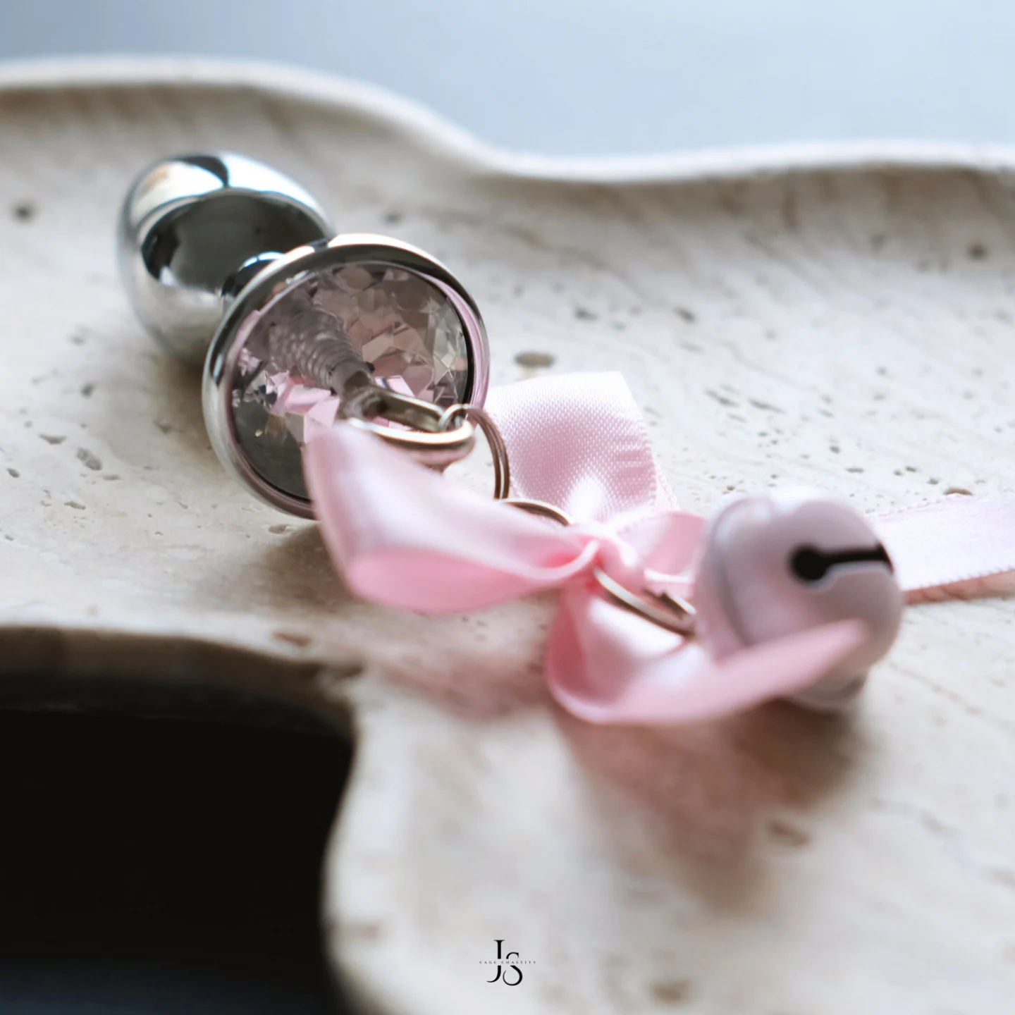 Pink Bell Bow Nipple Clamps