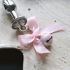 Pink Bell Bow Nipple Clamps
