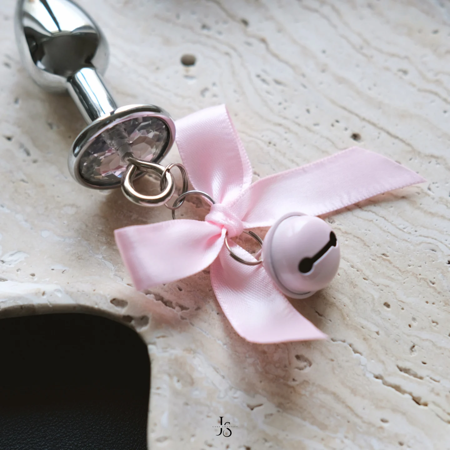 Pink Bell Bow Nipple Clamps