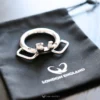 the flat steel ring