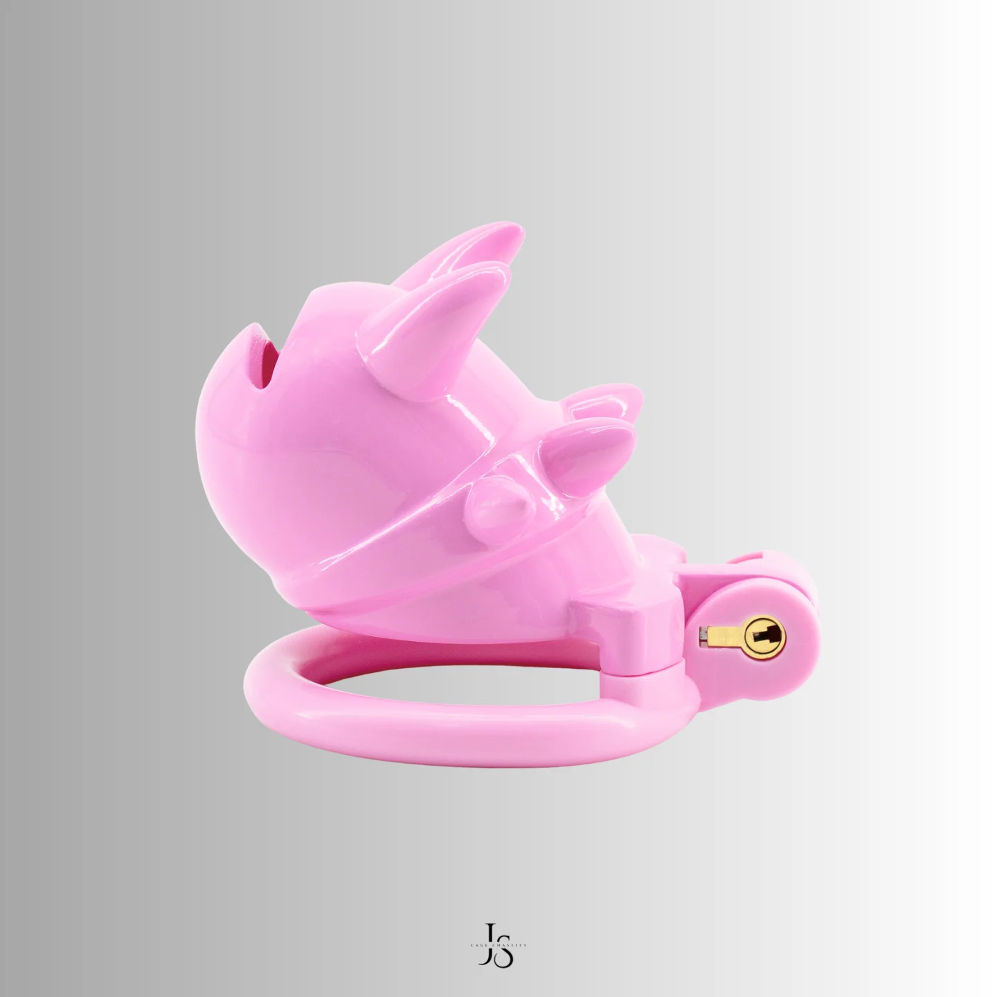 Devil Horn Chastity Cage