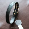 close view of the collar details