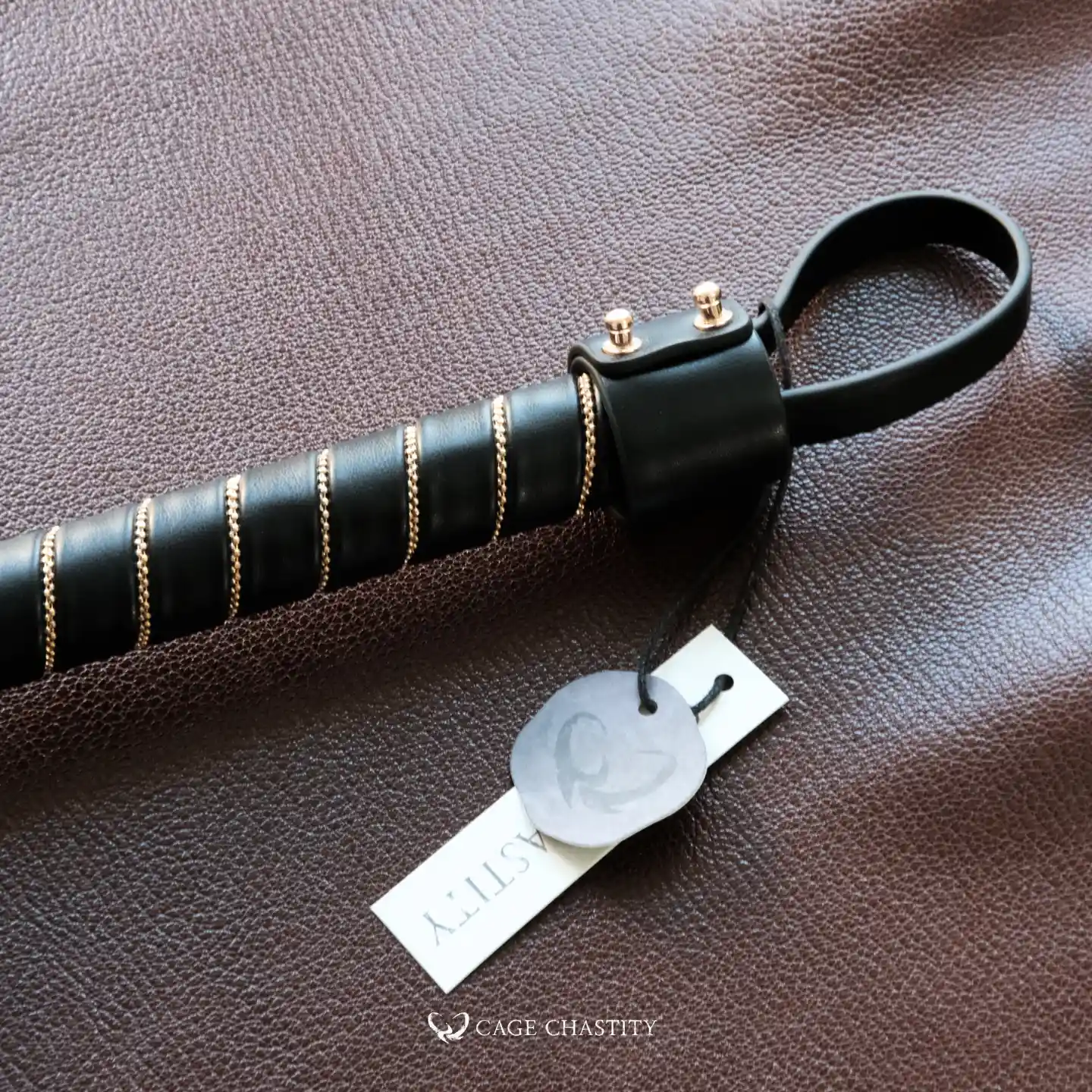the whip handle with CC tag