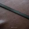 the leather details